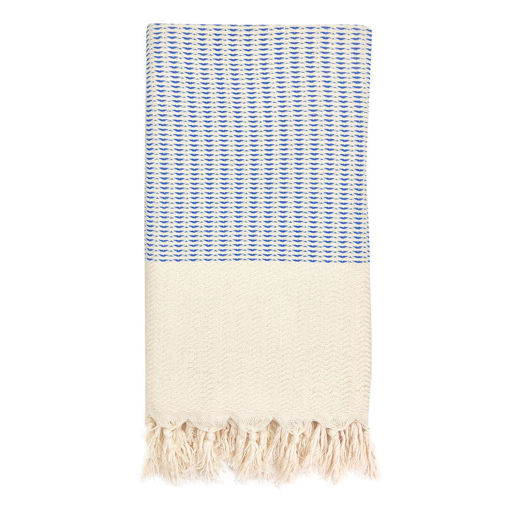 
                  
                    Plush Wavy Turkish Towel by SLATE + SALT
                  
                