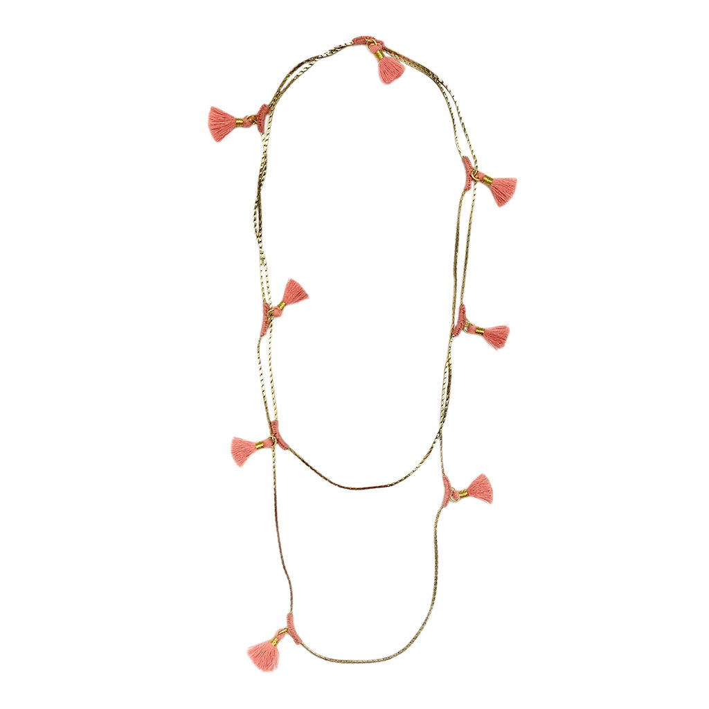 
                  
                    Ananya Tassel Necklace by SLATE + SALT
                  
                