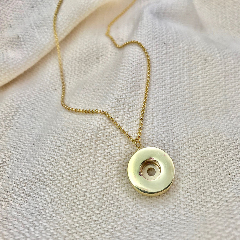 
                  
                    Shell Casing Pendant Necklace by SLATE + SALT
                  
                