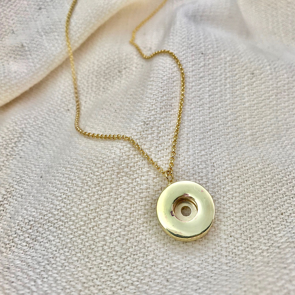 
                  
                    Shell Casing Pendant Necklace by SLATE + SALT
                  
                