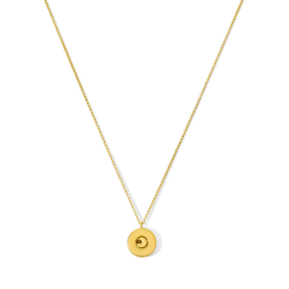 Shell Casing Pendant Necklace by SLATE + SALT