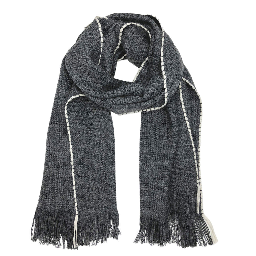 
                  
                    Andes Charcoal Baby Alpaca Scarf by SLATE + SALT
                  
                