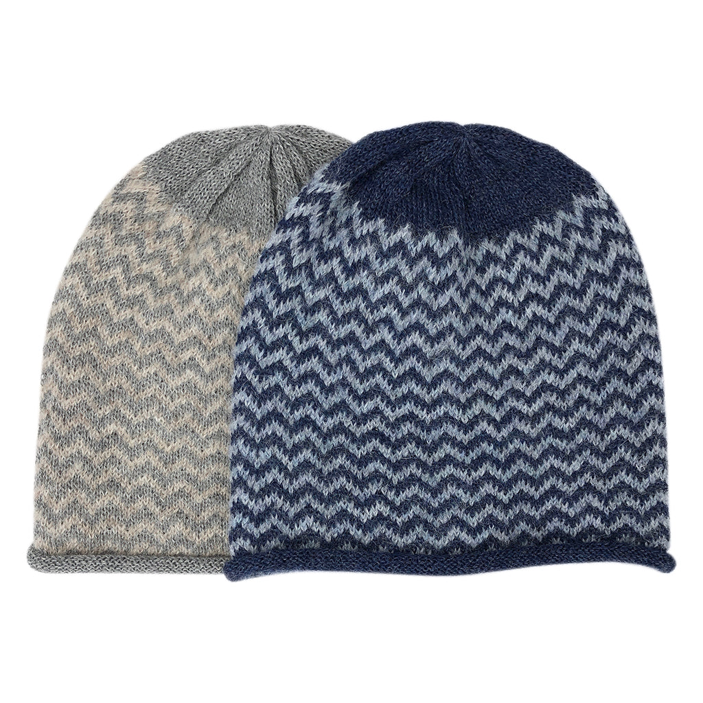 
                  
                    Harbor Chevron Knit Alpaca Beanie by SLATE + SALT
                  
                