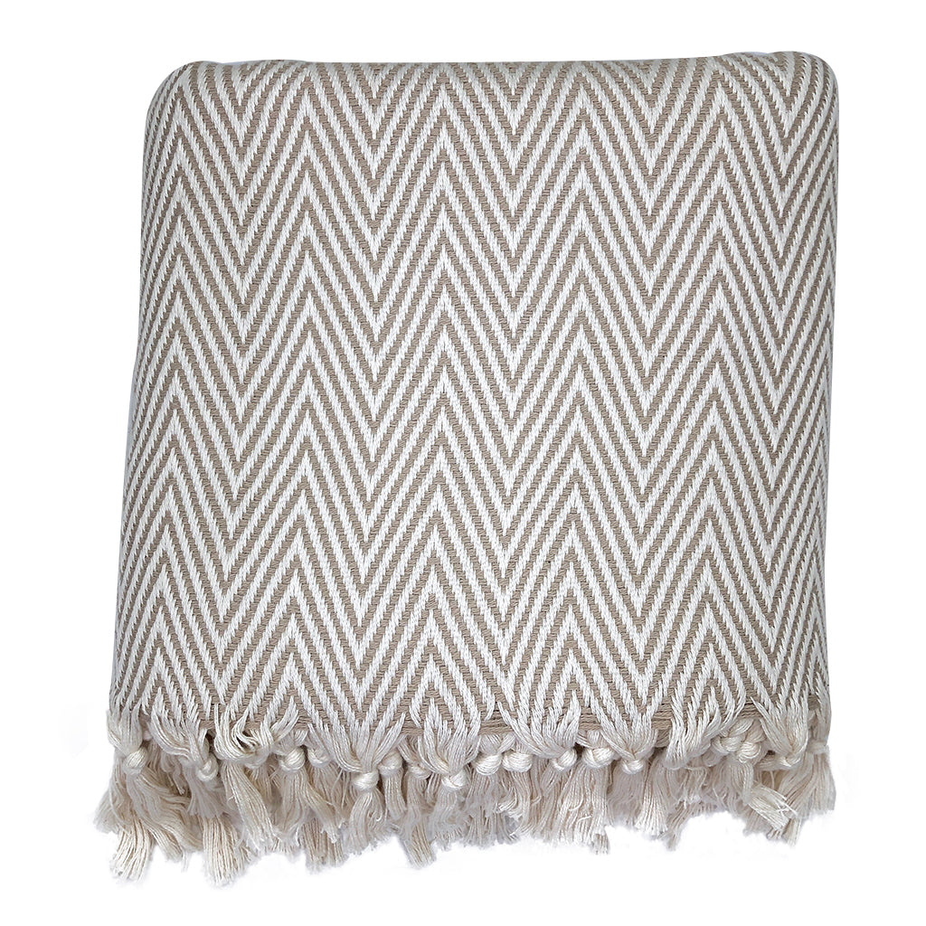 
                  
                    Chunky Chevron Turkish Throw by SLATE + SALT
                  
                