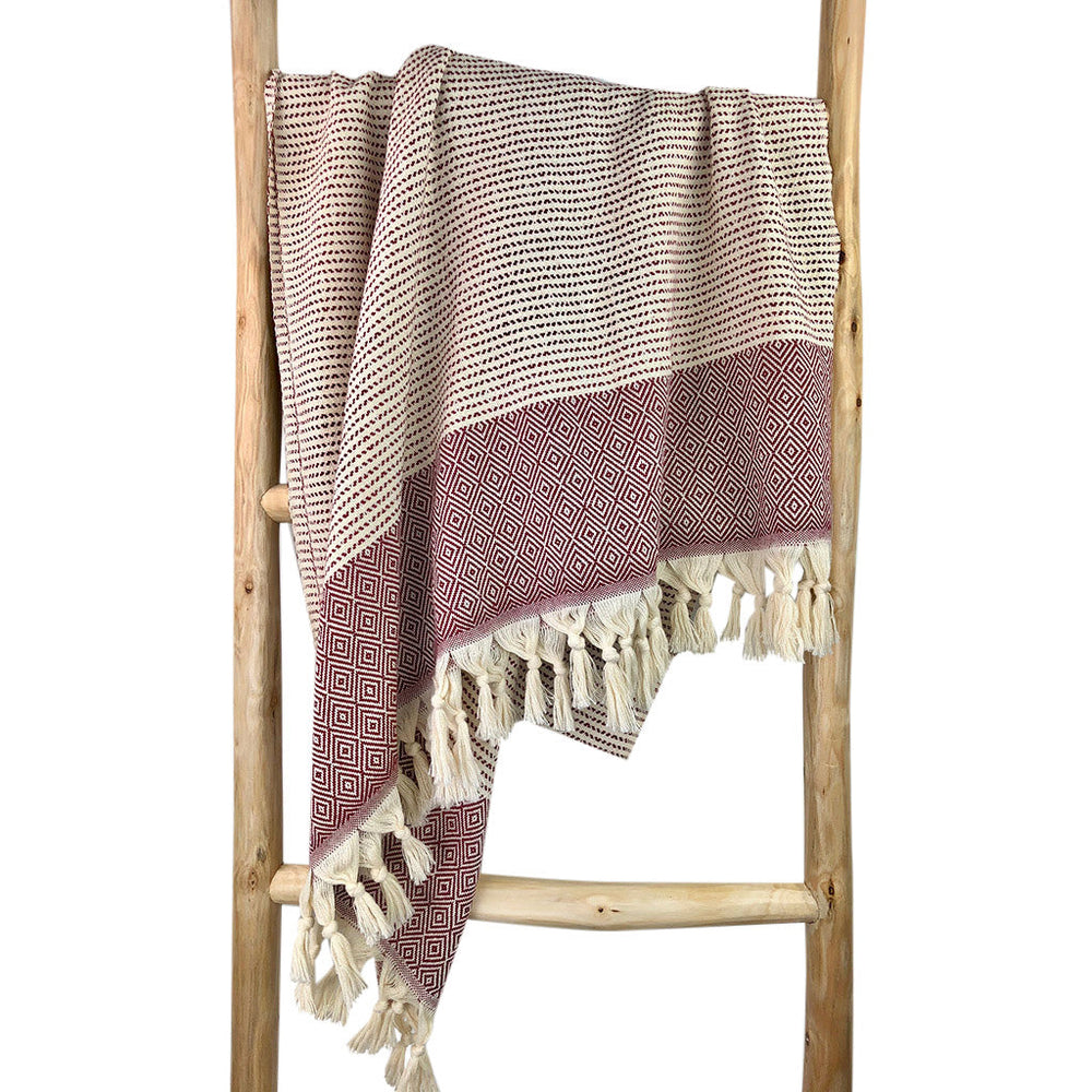 
                  
                    Diamond Stripe Turkish Towel by SLATE + SALT
                  
                