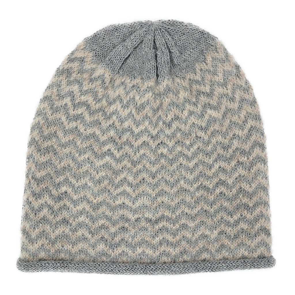 
                  
                    Harbor Chevron Knit Alpaca Beanie by SLATE + SALT
                  
                