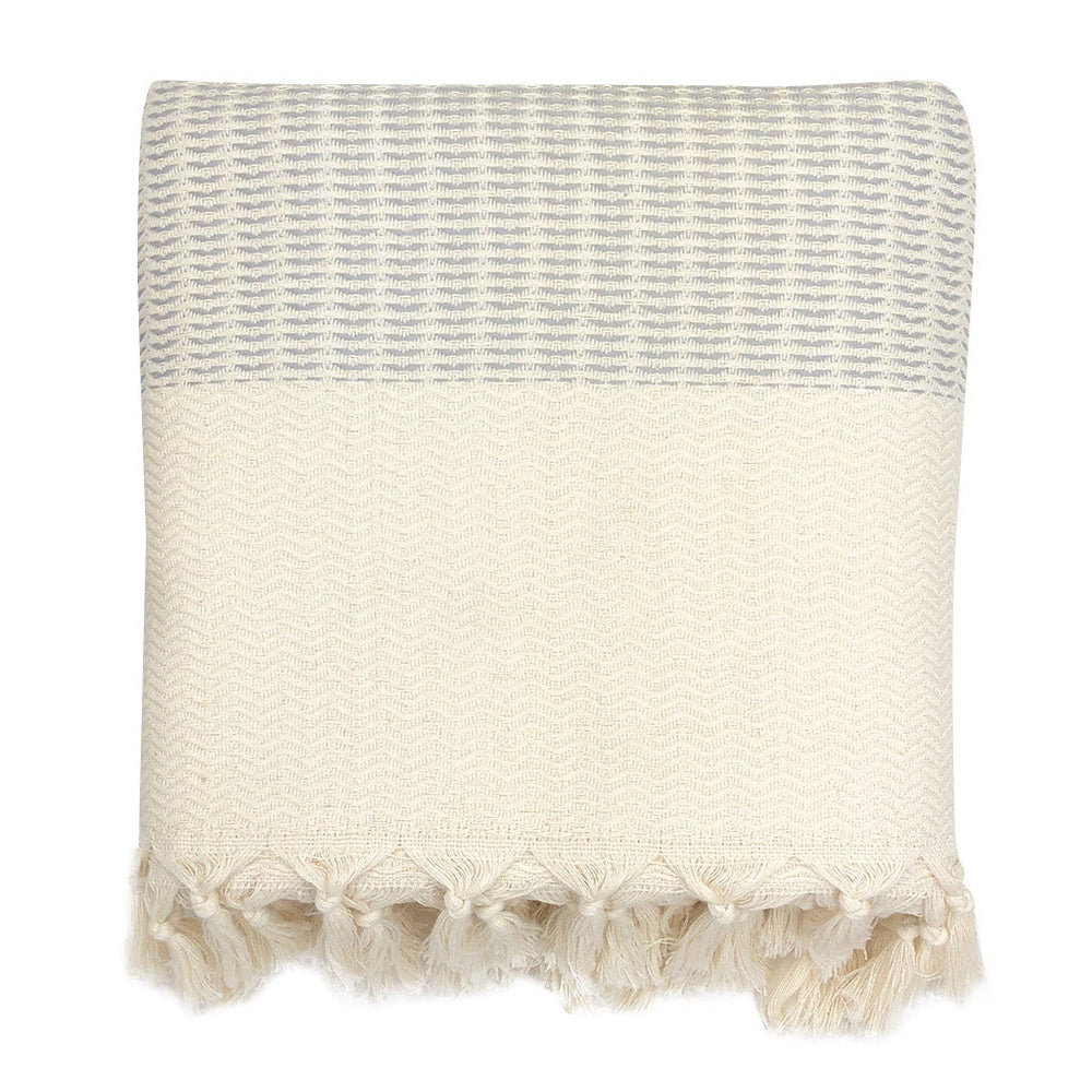 
                  
                    Plush Wavy Turkish Throw by SLATE + SALT
                  
                