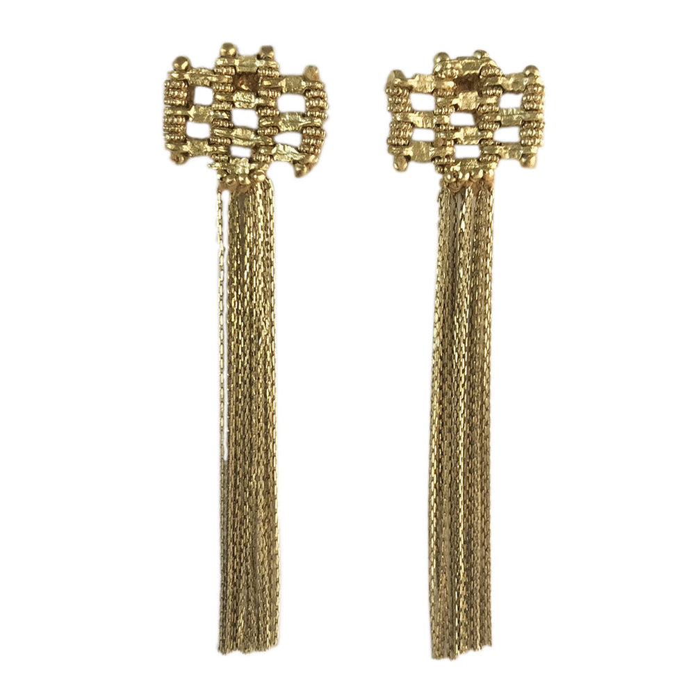 Lali Fringe Earrings by SLATE + SALT