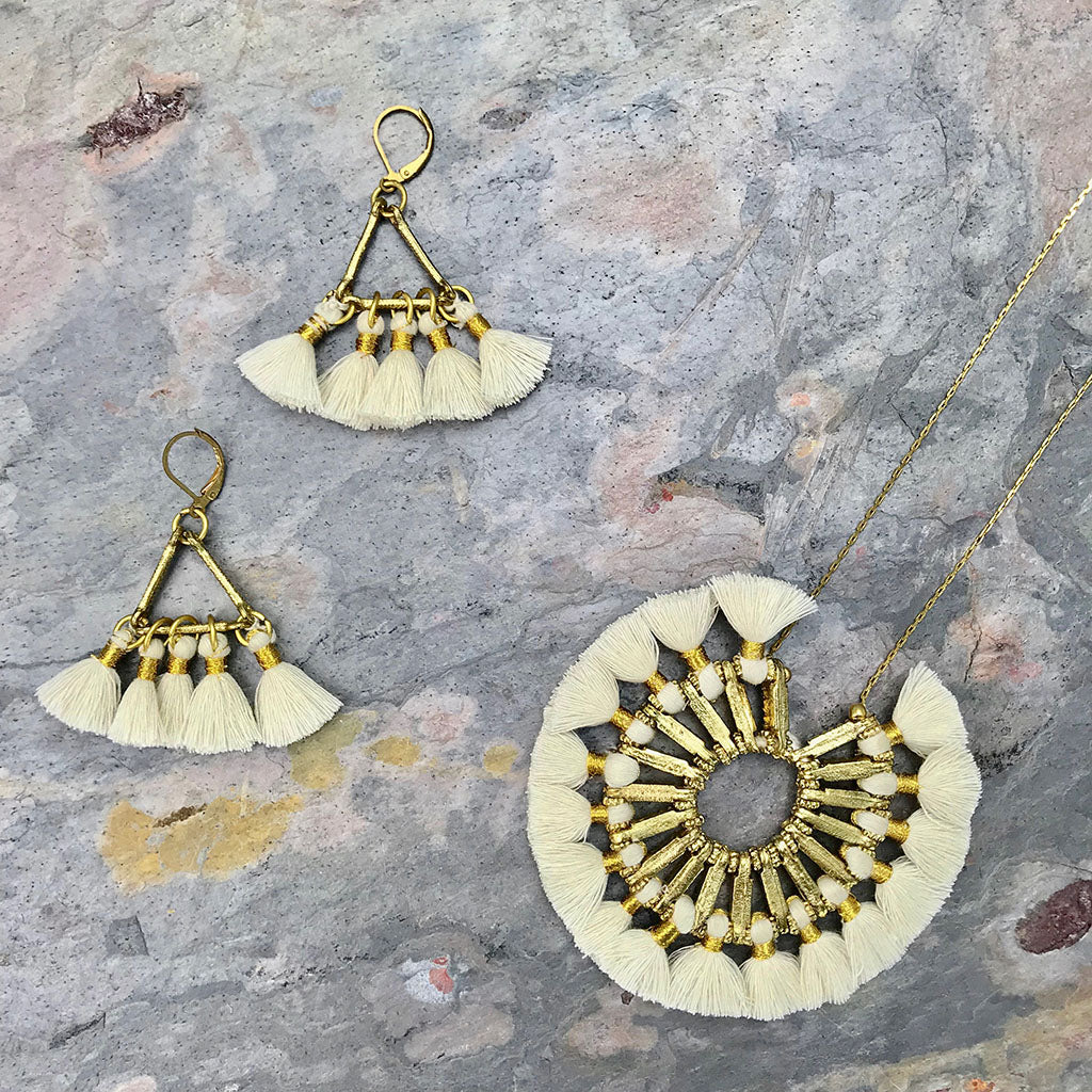 
                  
                    Lola Fan Earrings by SLATE + SALT
                  
                