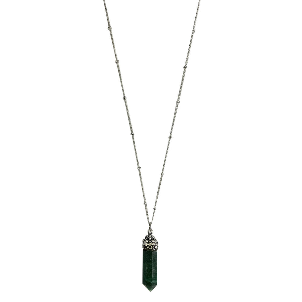 
                  
                    Aventurine Crystal Necklace by SLATE + SALT
                  
                