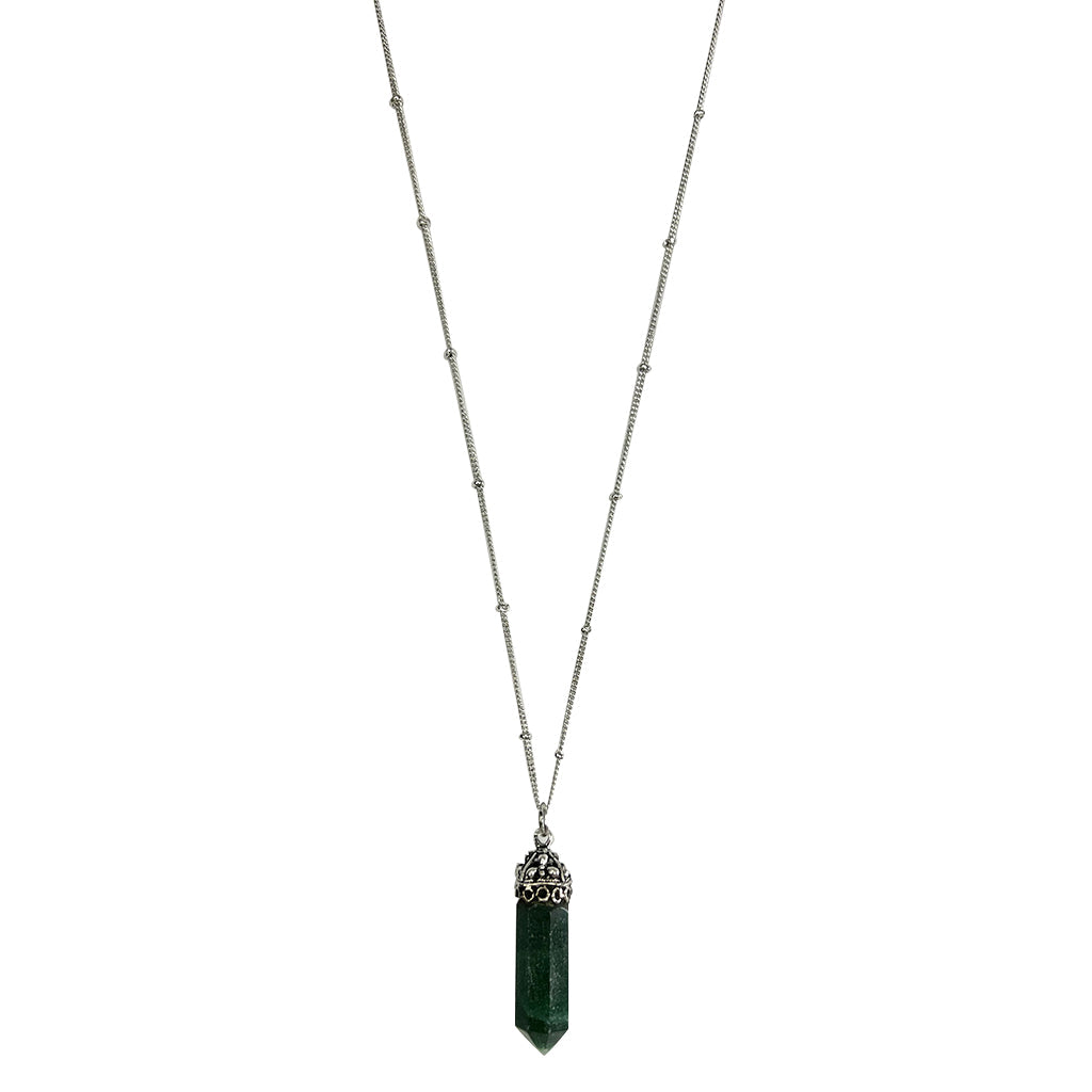 
                  
                    Aventurine Crystal Necklace by SLATE + SALT
                  
                