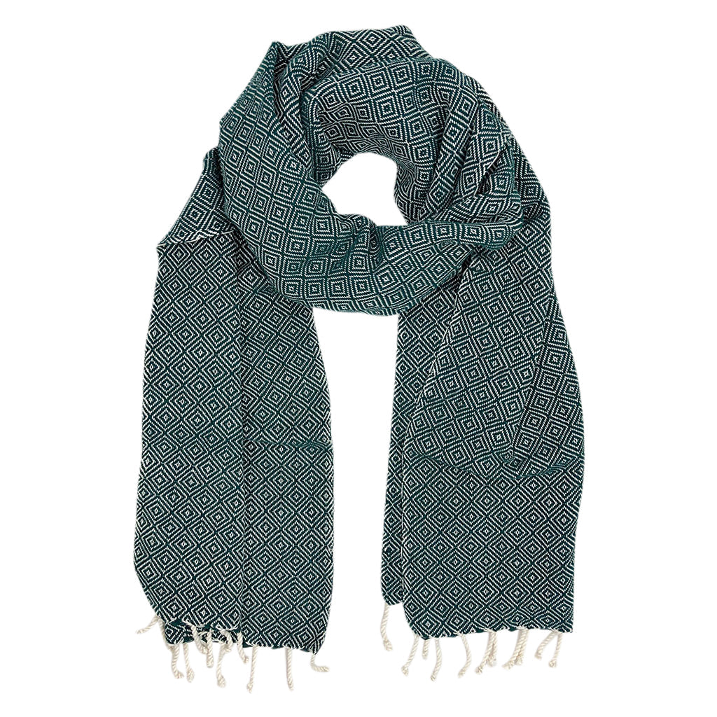 
                  
                    Organic Cotton Diamond Scarf by SLATE + SALT
                  
                