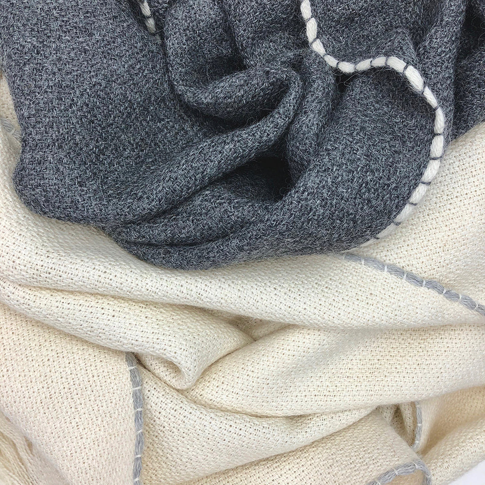 
                  
                    Andes Charcoal Baby Alpaca Scarf by SLATE + SALT
                  
                