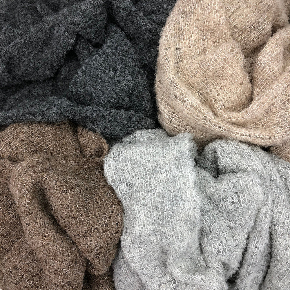 
                  
                    Gray Ultra Plush Alpaca Scarf by SLATE + SALT
                  
                