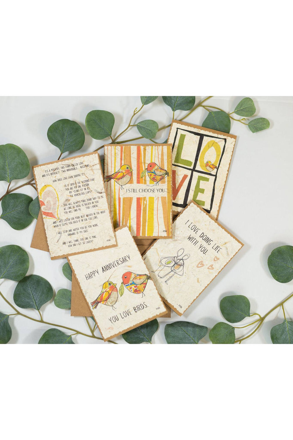 Banana Paper Anniversary/Love Cards by 2nd Story Goods