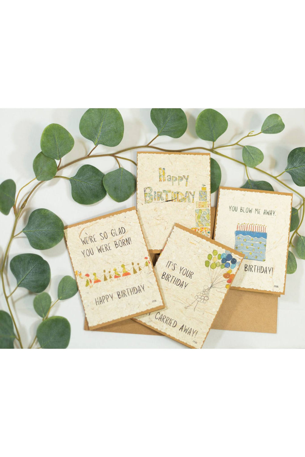 Banana Paper Birthday Cards by 2nd Story Goods
