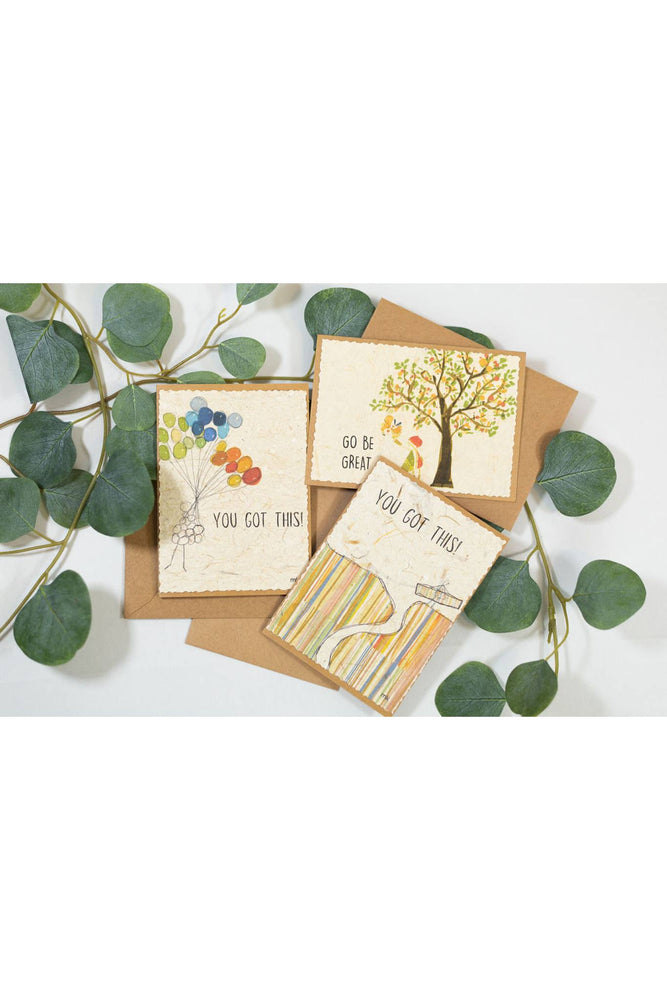 
                  
                    Banana Paper Encouragement Cards by 2nd Story Goods
                  
                