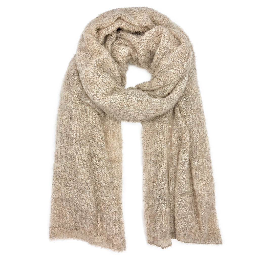 
                  
                    Almond Ultra Plush Alpaca Scarf by SLATE + SALT
                  
                