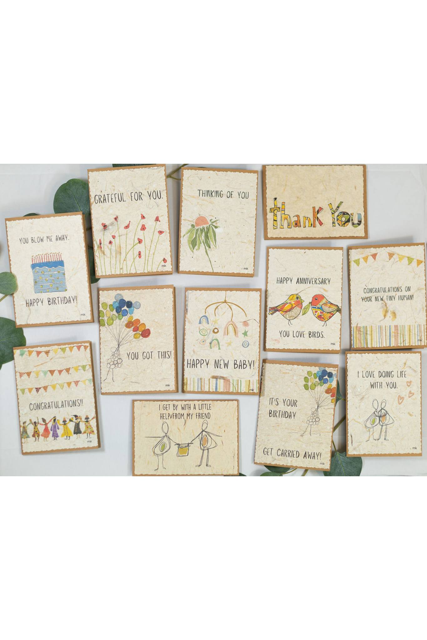 
                  
                    Banana Paper Card Variety 12 Pack by 2nd Story Goods
                  
                