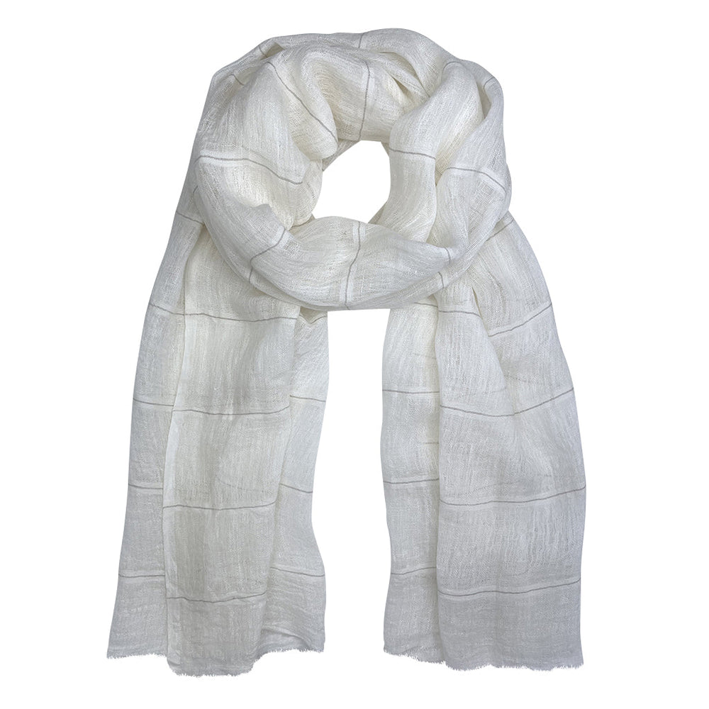
                  
                    Gauze Stripe Linen Wrap by SLATE + SALT
                  
                