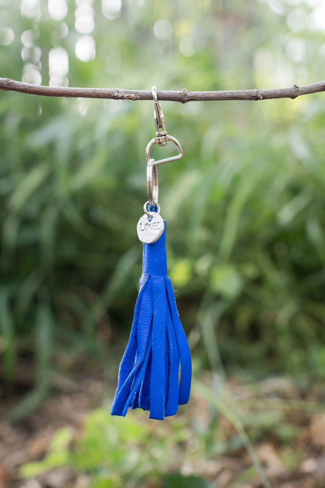 
                  
                    Leather Tassel Key Chain by 2nd Story Goods
                  
                