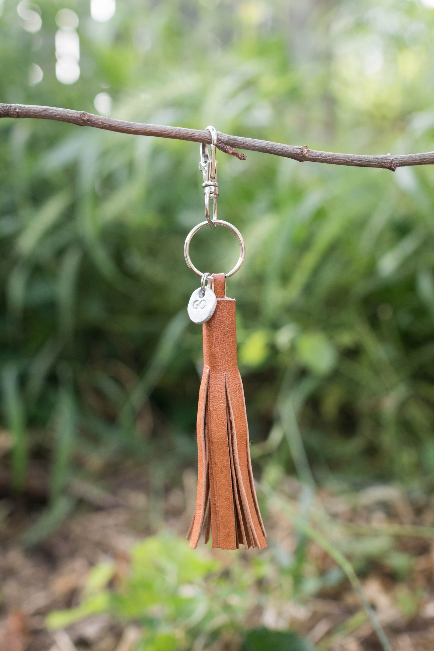 
                  
                    Leather Tassel Key Chain by 2nd Story Goods
                  
                