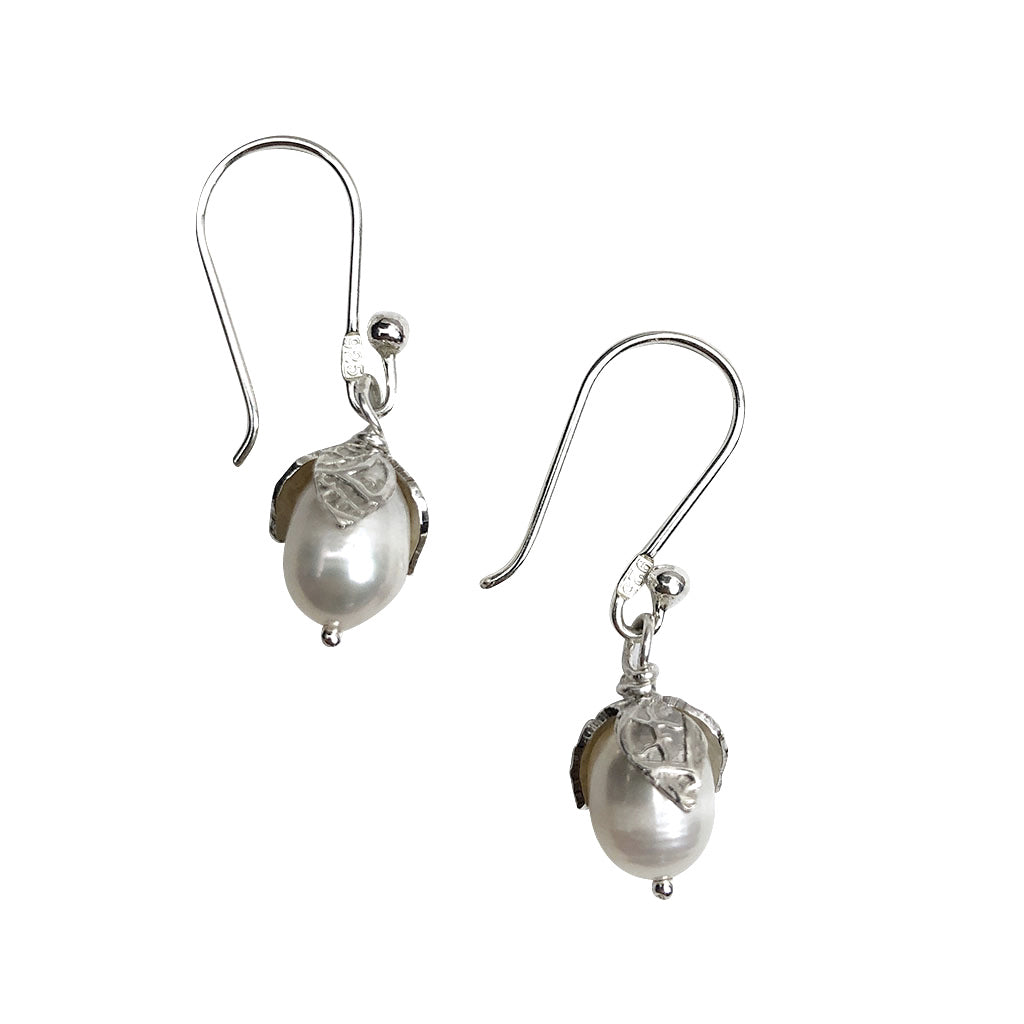 
                  
                    Freshwater Pearl Teardrop Earrings by SLATE + SALT
                  
                