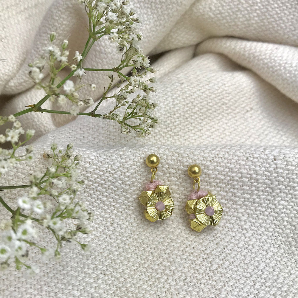 
                  
                    Keya Flower Earrings by SLATE + SALT
                  
                