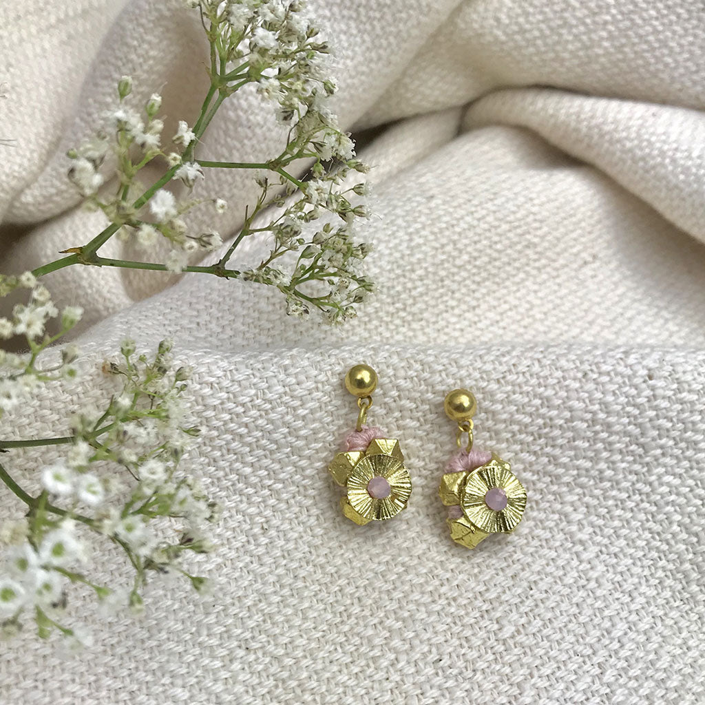 
                  
                    Keya Flower Earrings by SLATE + SALT
                  
                