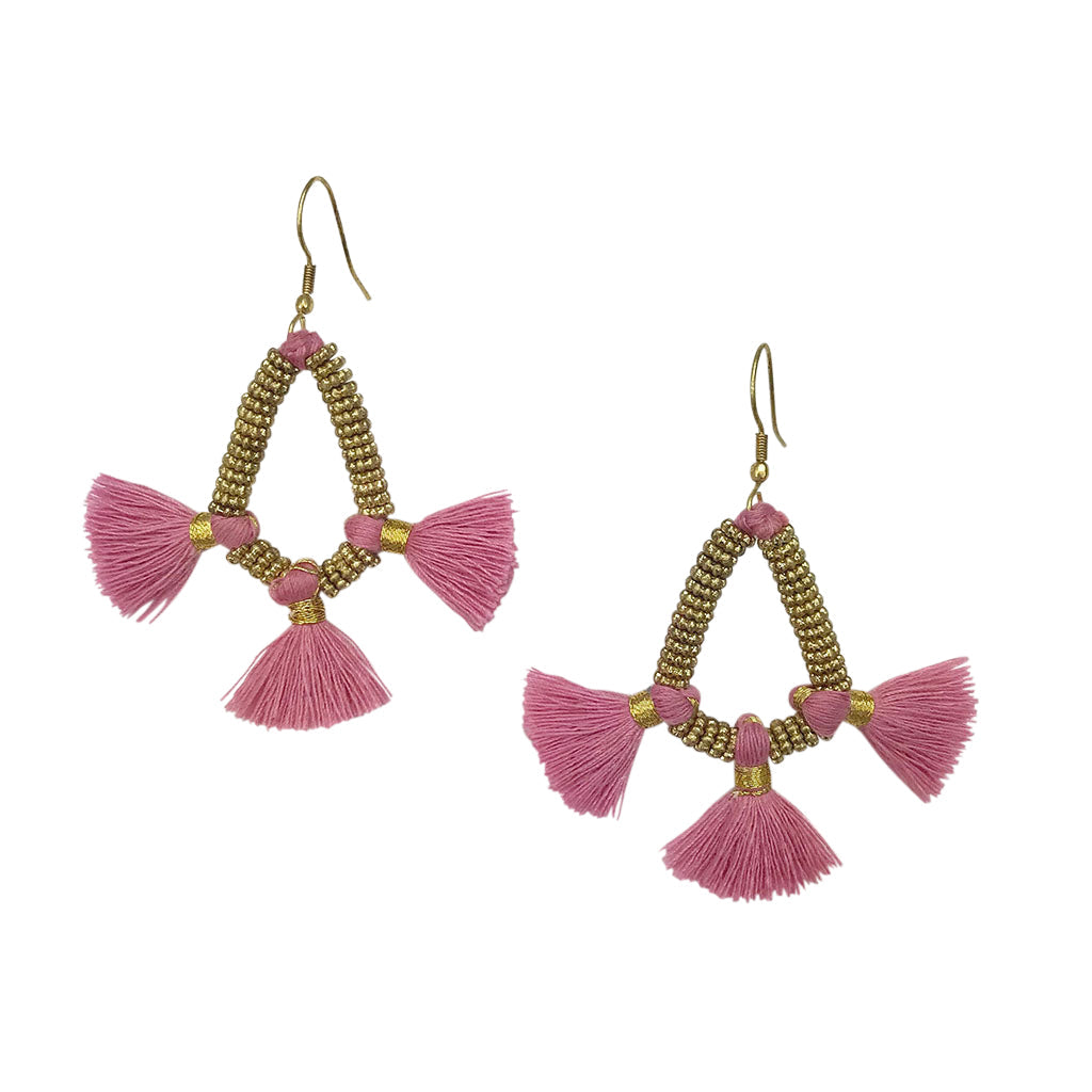 
                  
                    Nira Fringe Earrings by SLATE + SALT
                  
                