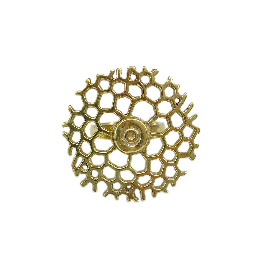 
                  
                    Bombshell Honeycomb Ring by SLATE + SALT
                  
                