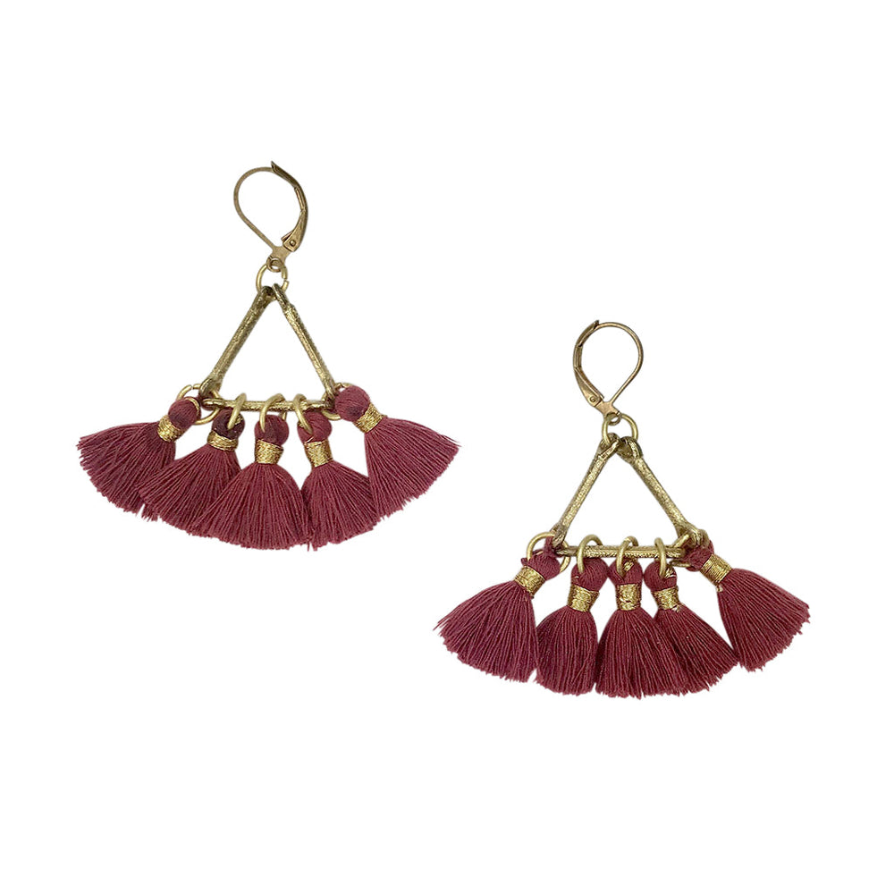 
                  
                    Lola Fan Earrings by SLATE + SALT
                  
                