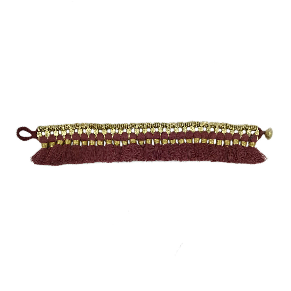 
                  
                    Kyra Tassel Bracelet by SLATE + SALT
                  
                