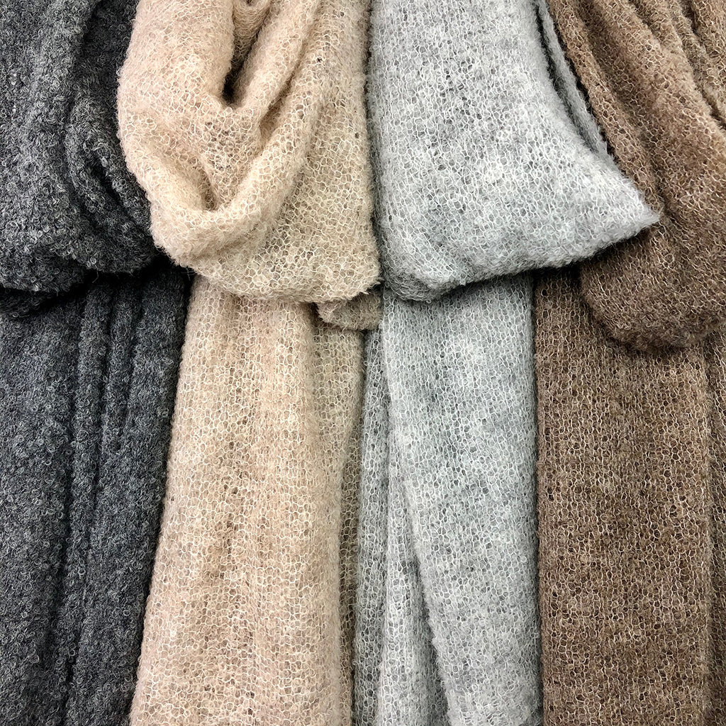 
                  
                    Gray Ultra Plush Alpaca Scarf by SLATE + SALT
                  
                