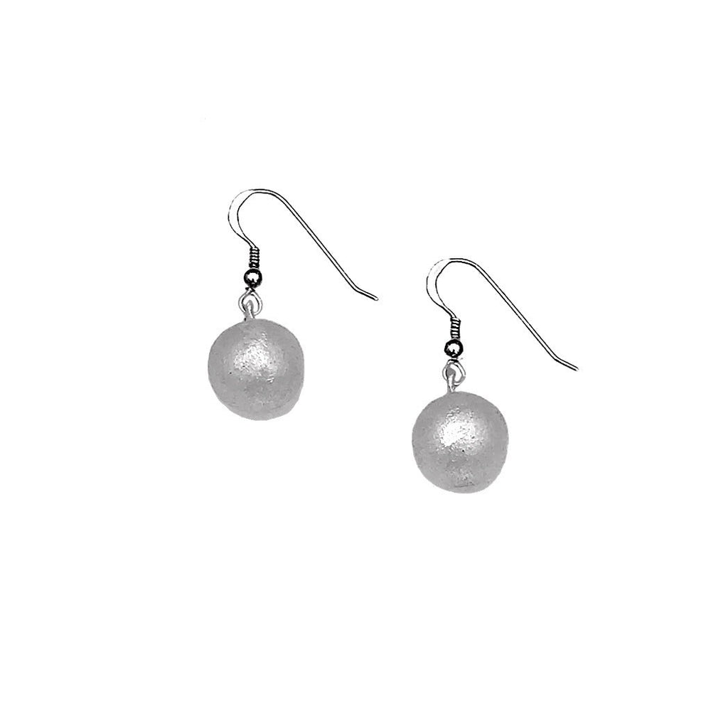 Recycled Bomb Ball Earrings by SLATE + SALT