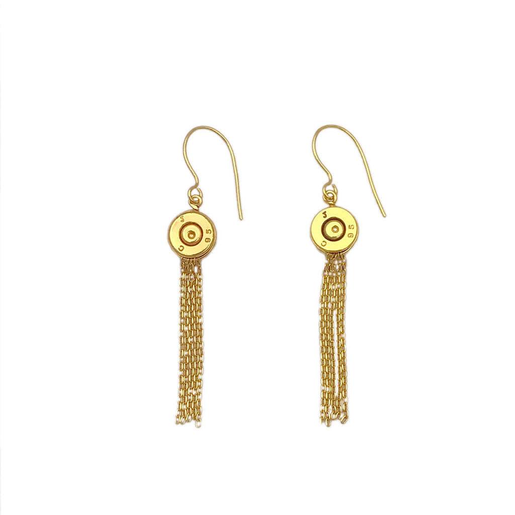 
                  
                    Bullet Tassel Earrings by SLATE + SALT
                  
                