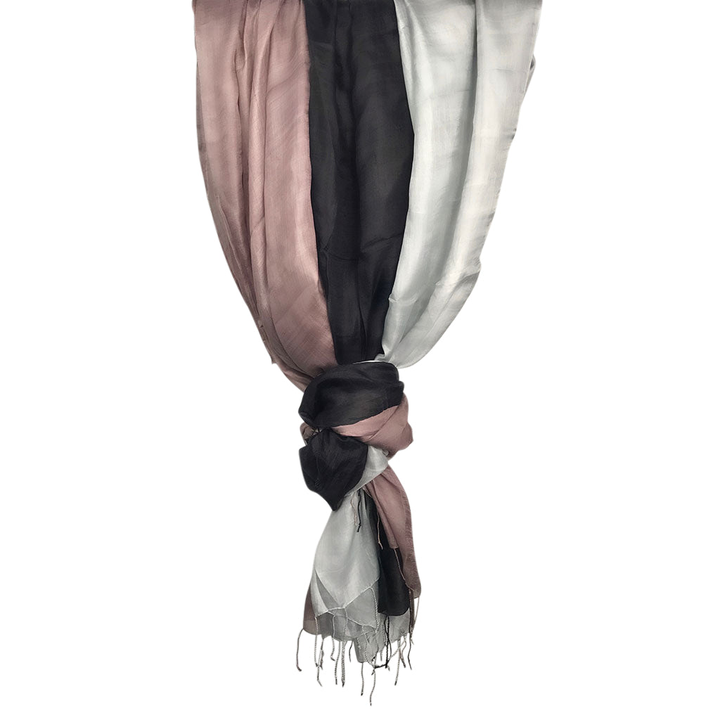 
                  
                    Black Khmer Silk Scarf by SLATE + SALT
                  
                