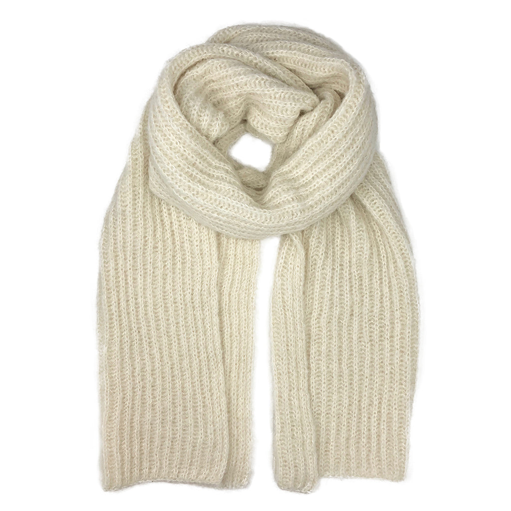 
                  
                    Chunky Snow Knit Alpaca Scarf by SLATE + SALT
                  
                