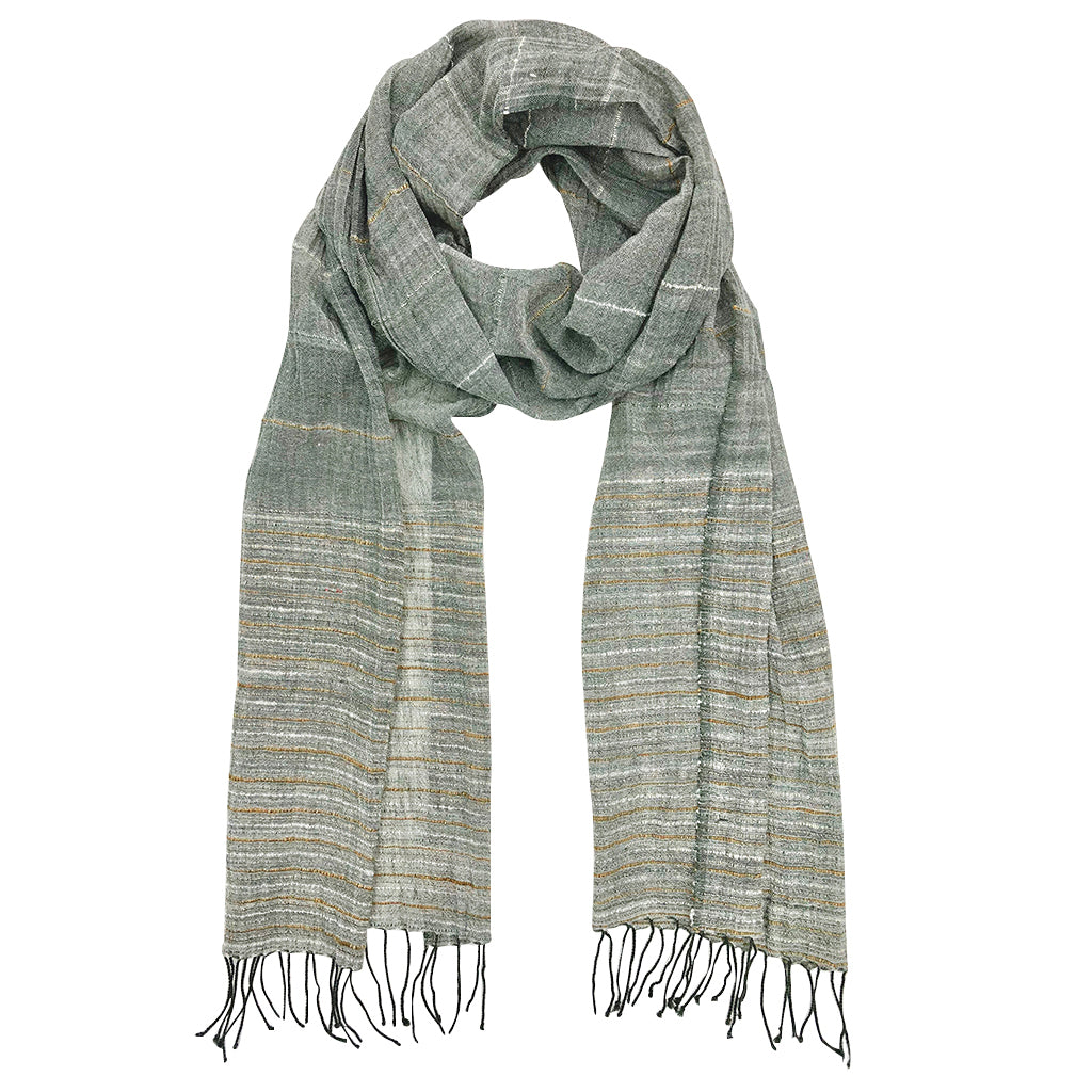 
                  
                    Ethiopian Silk Blend Scarf by SLATE + SALT
                  
                