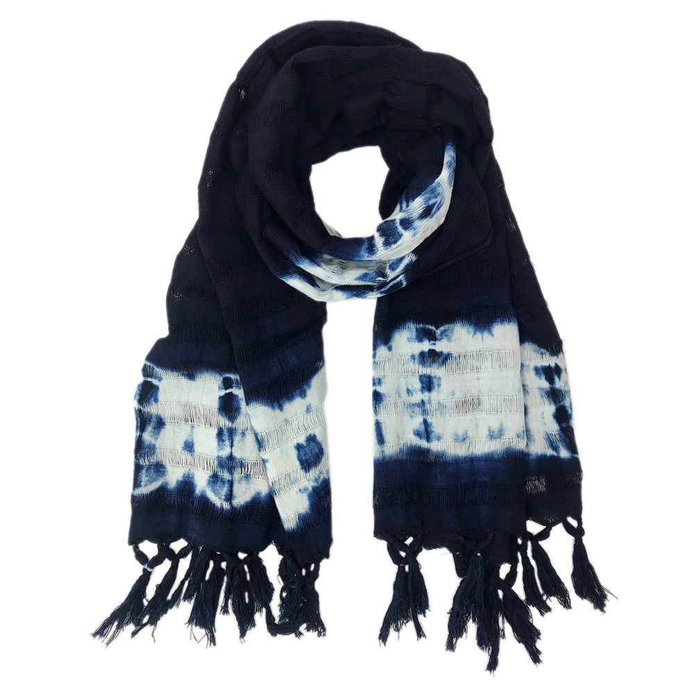 Indigo Stripe Scarf by SLATE + SALT