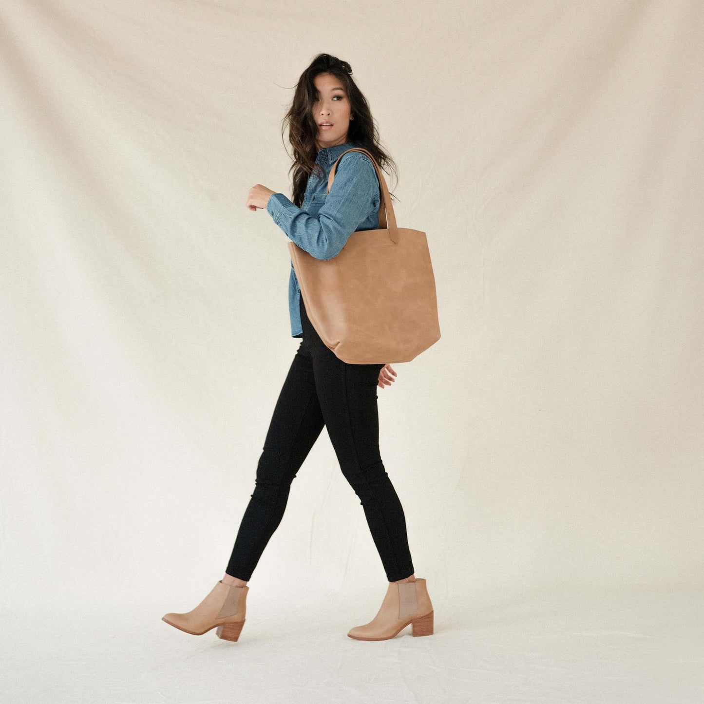 
                  
                    Heeled Chelsea Boot Almond
                  
                