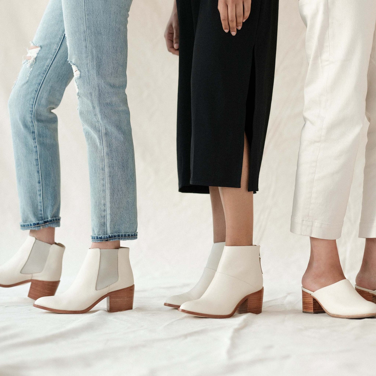 
                  
                    Heeled Chelsea Boot Bone
                  
                