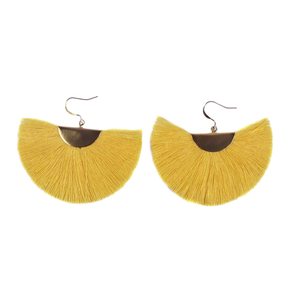 
                  
                    Half Moon Fan Earrings by SLATE + SALT
                  
                