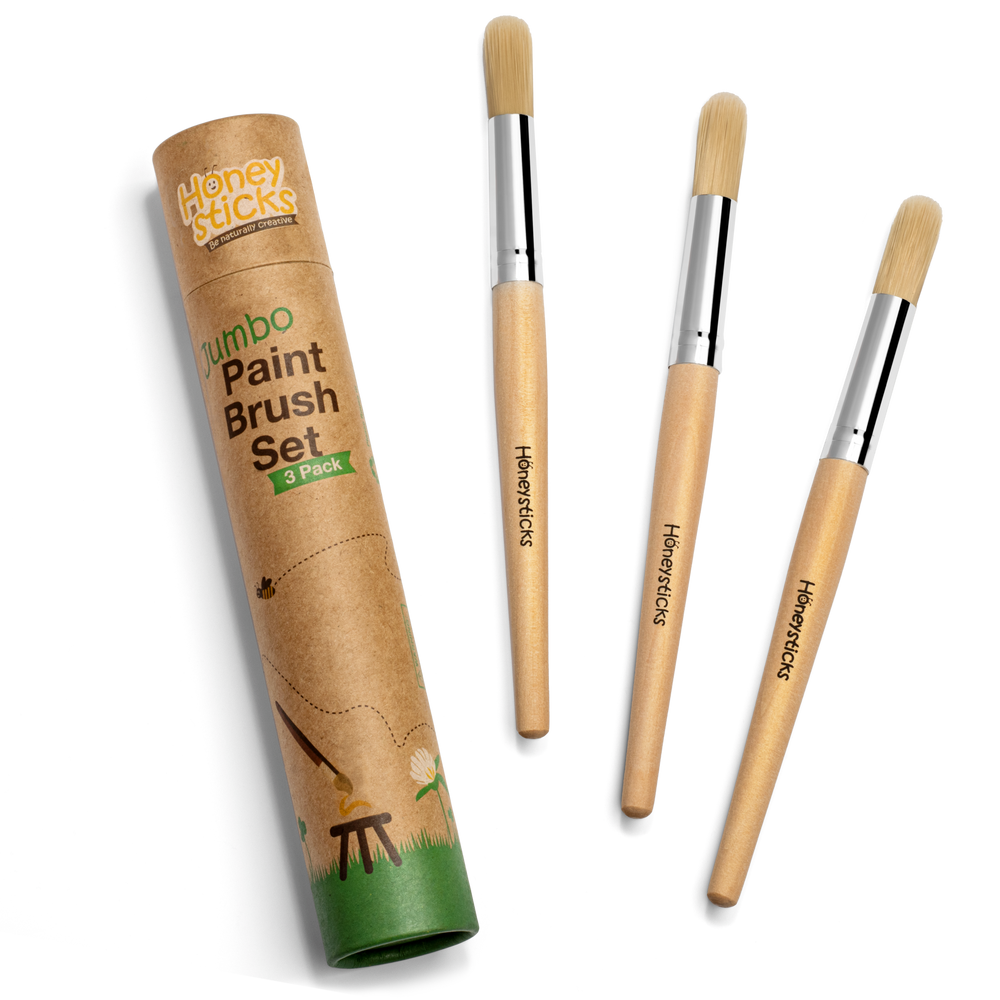 Honeysticks Jumbo Paint Brush Set by Honeysticks USA