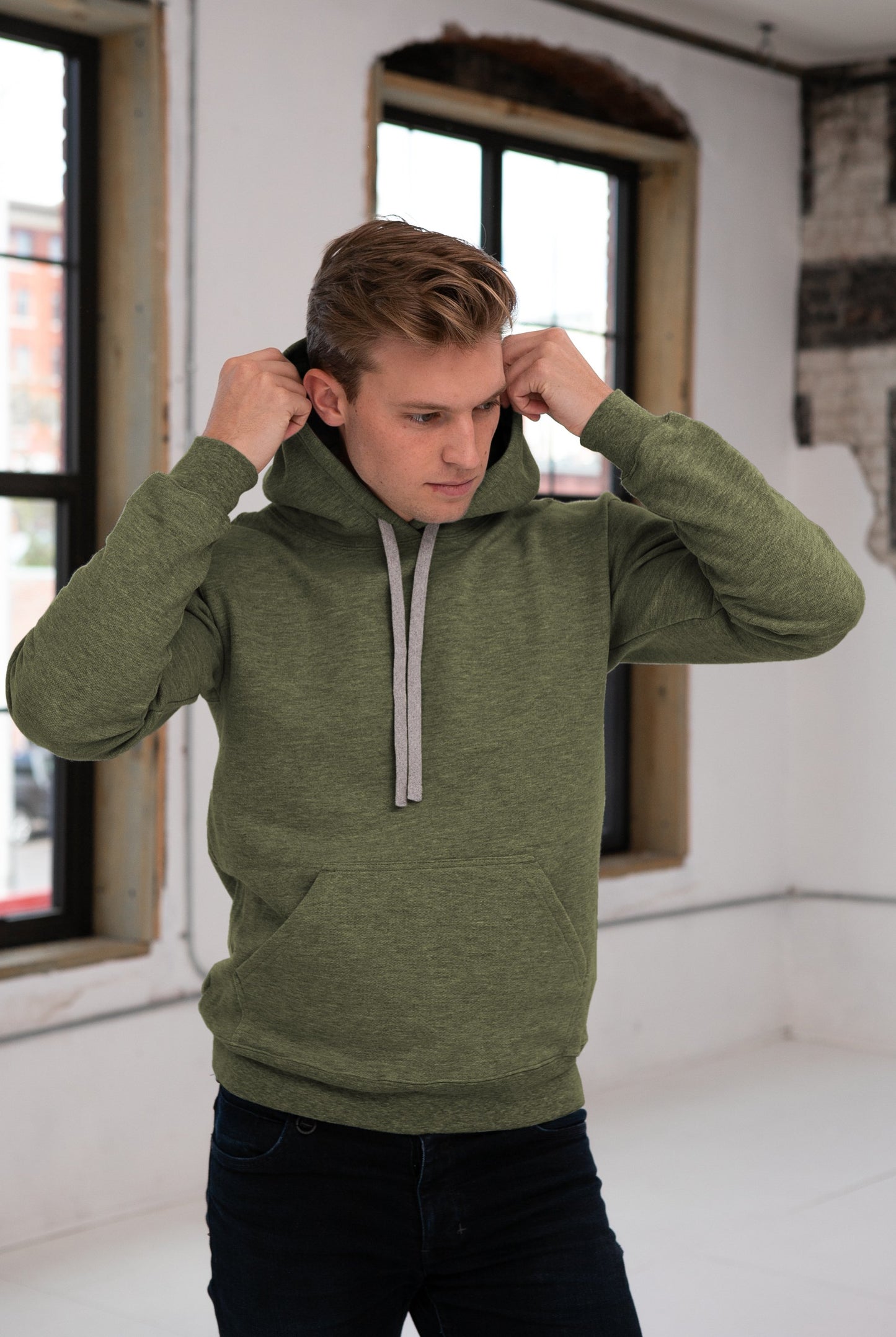 
                  
                    Unisex Heathered Hoodie
                  
                