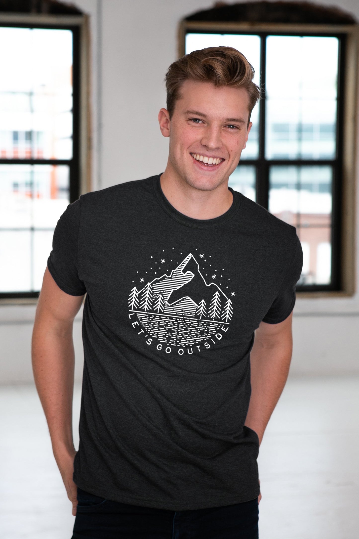 
                  
                    Lets Go Outside Unisex Eco-Triblend Tee
                  
                