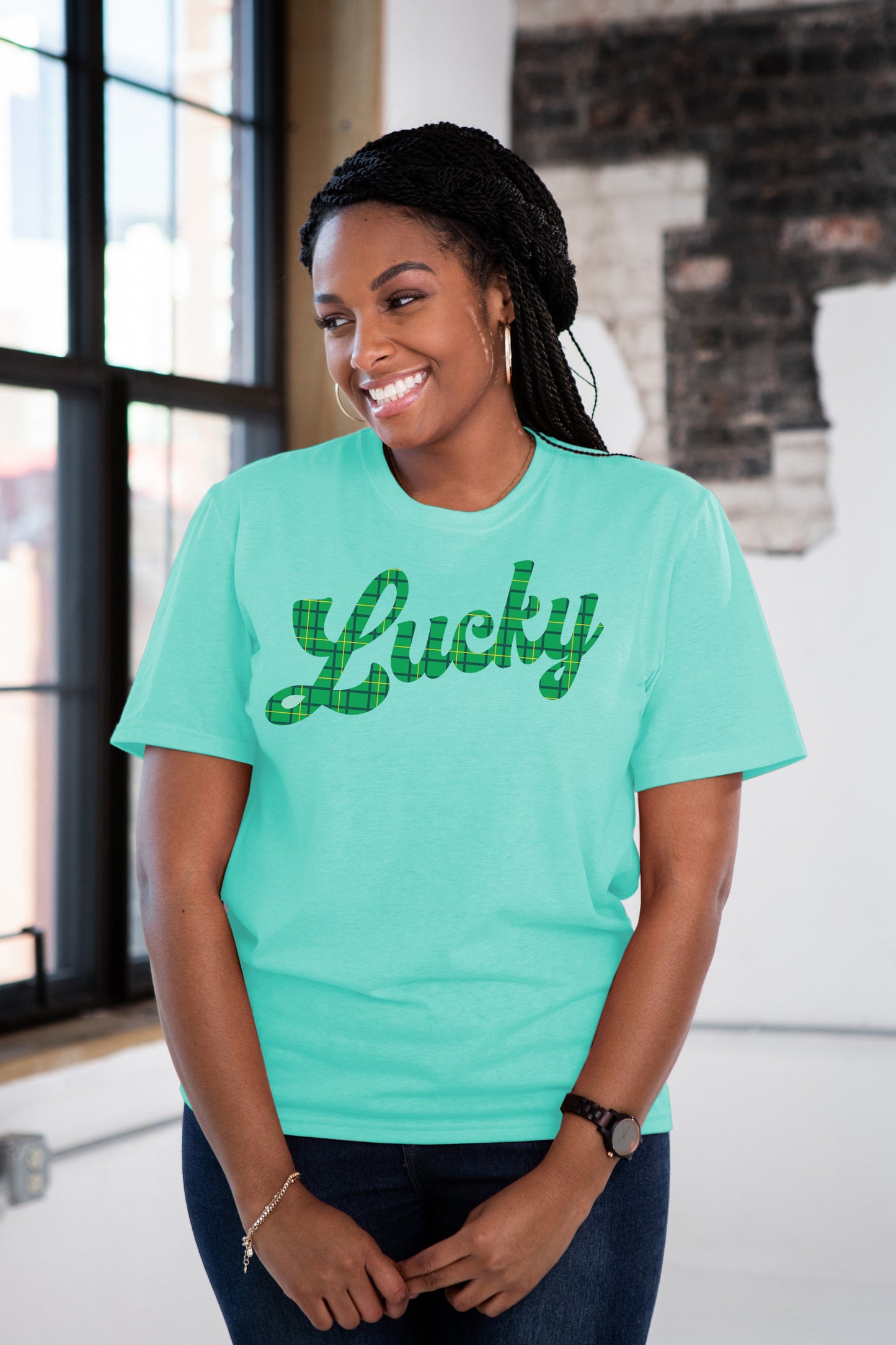 
                  
                    Lucky Unisex Premium Cotton Tee
                  
                