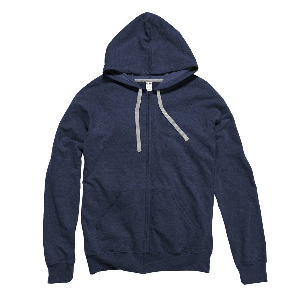 
                  
                    Unisex Heathered Full Zip Hoodie
                  
                