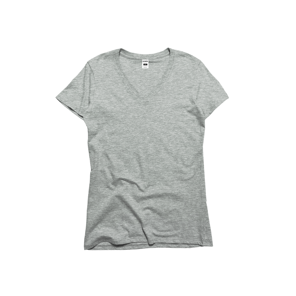 
                  
                    Ladies Premium Cotton Short Sleeve V-Neck Tee
                  
                