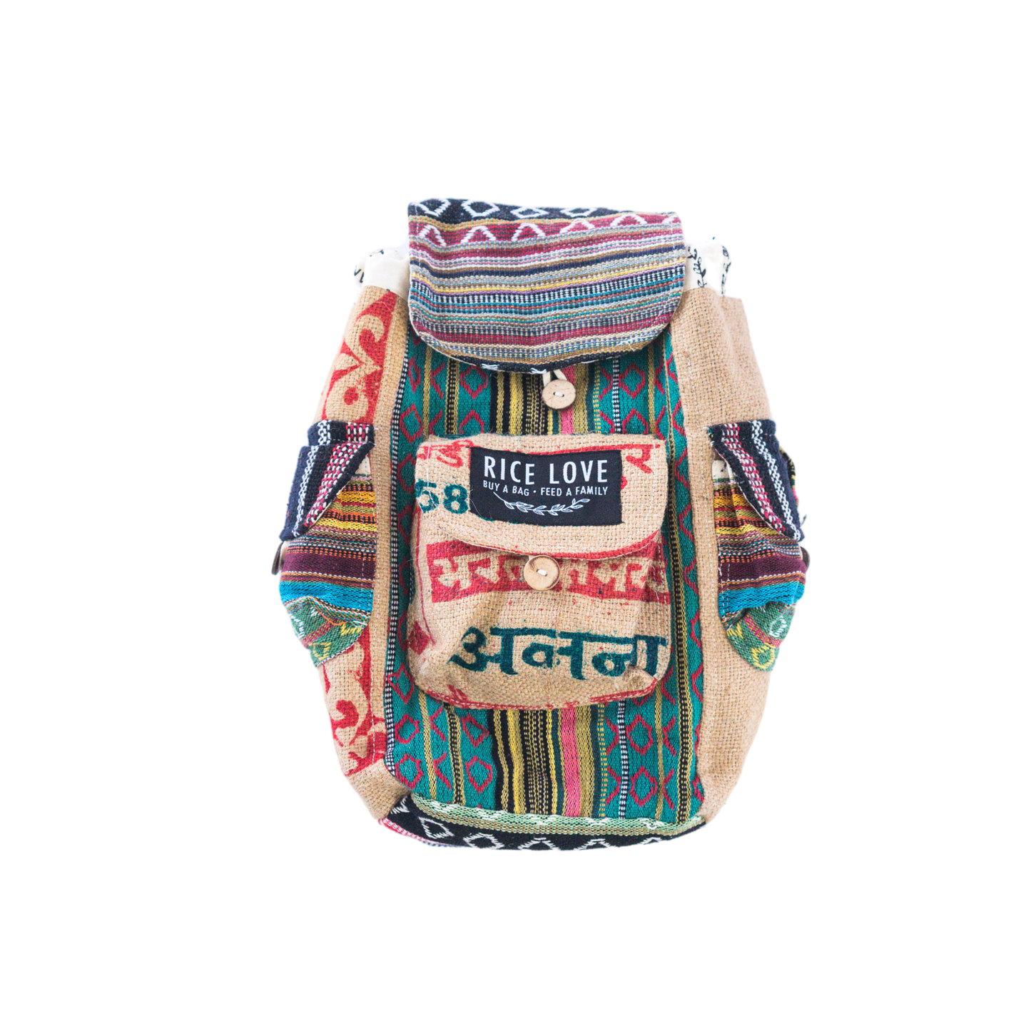 
                  
                    Mini Recycled Travel Backpack by Rice Love
                  
                